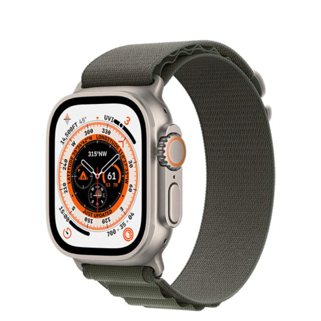 Apple Watch Ultra Titanium Case with Alpine Loop size S
