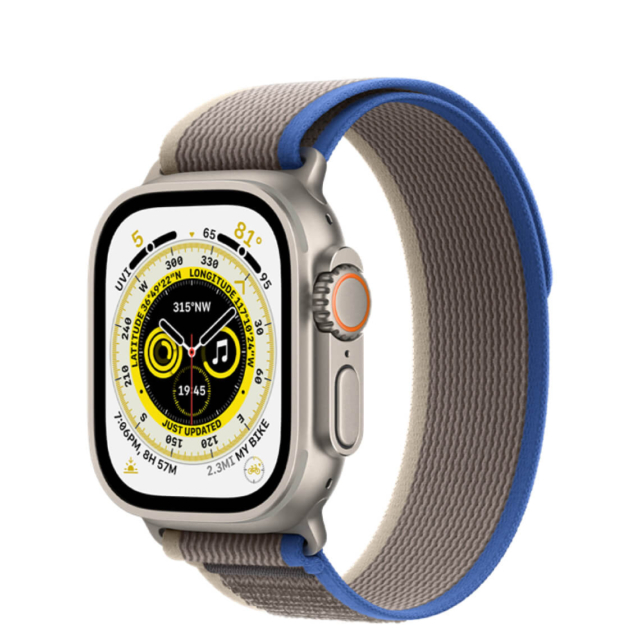 Apple Watch Ultra Titanium Case with Trail Loop size M/L