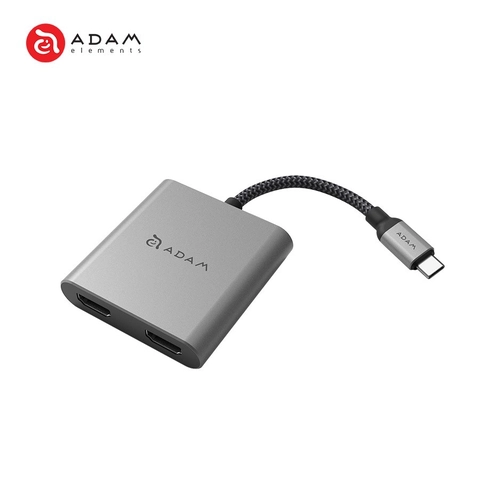 Hub Adam Elements Casa USB-C to 2xHDMI Multi-Stream 2in1
