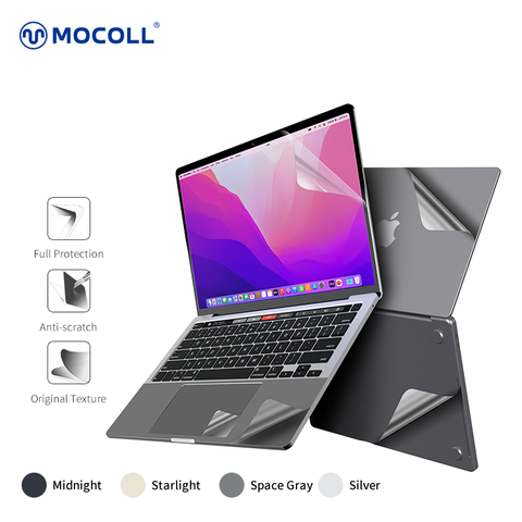 Bộ dán bảo vệ MOCOLL 5in1 MacBook